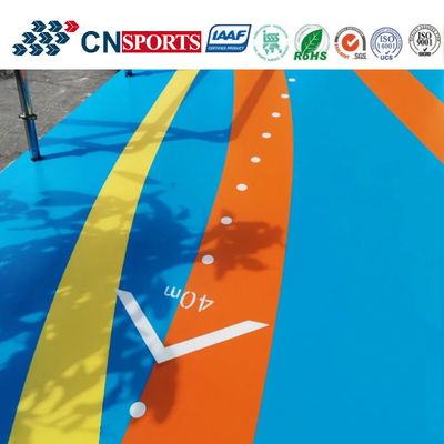 Outdoor Professional Flexible SPUA Flooring For Passageway / Function Room