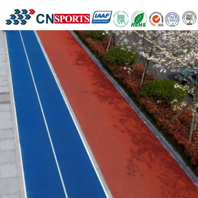 Environmental Protection Polyurethane Crystal Road Flooring Uvioresistant Colorful