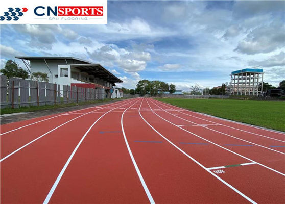 Sports Flooring PU Running Track 13mm IAAF Approved