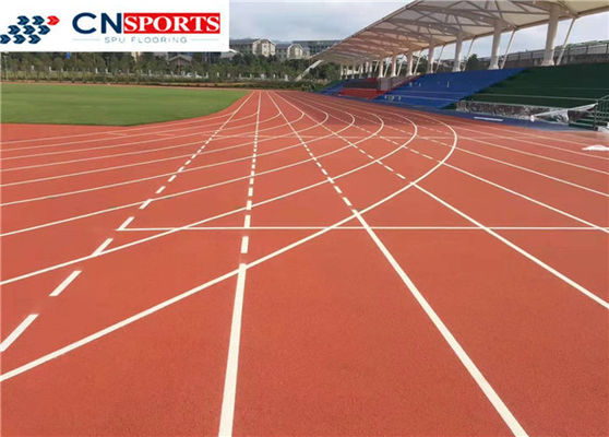 Sports Flooring PU Running Track 13mm IAAF Approved