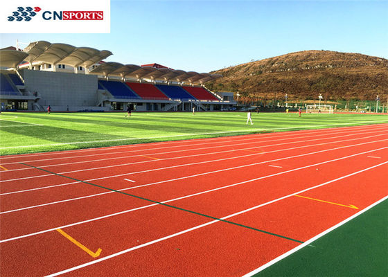 IAAF School PU Running Track Anti Static Environmental Friendly Runway Flooring