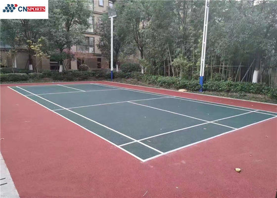 853% Elongation at Break CN-S02 SPU Tennis Sports Flooring for School