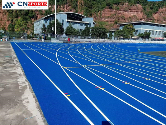 Playground Rubber Running Track 13mm Thickness For Outdoor