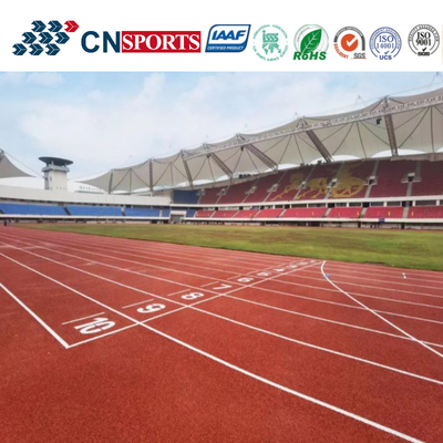 EPDM Granule Red PU Running Track Full Pour Polyurethane Binder