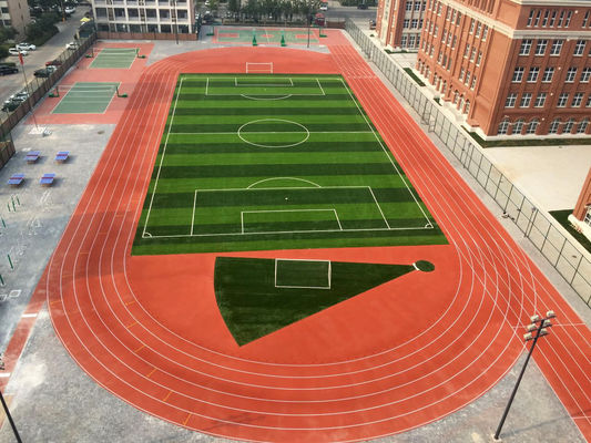 Playground Rubber Running Track 13mm Thickness For Outdoor
