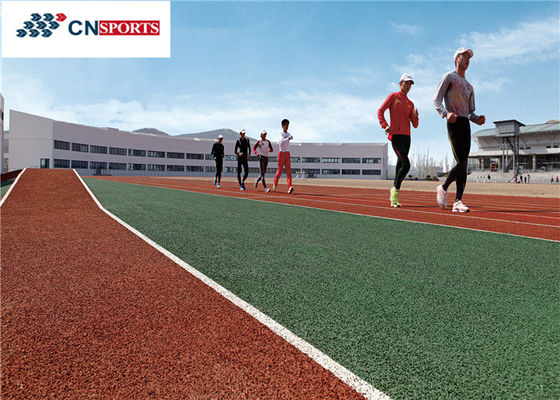 Sports Center Synthetic Running Track Red Stadium Running Track