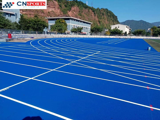 Playground Rubber Running Track 13mm Thickness For Outdoor